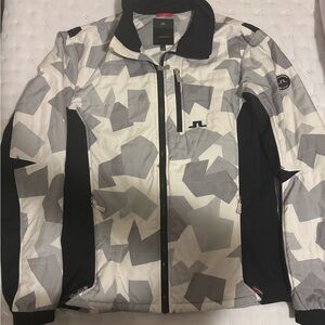 J.Lindeberg Women’s Gray and Black Jacket